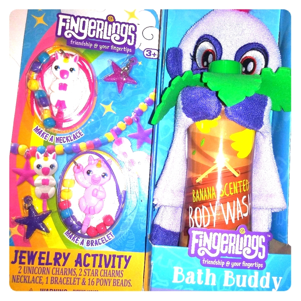 🐒❤️NWT! Fingerling Bundle 💙🐒